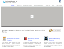 Tablet Screenshot of profilesandreviews.com